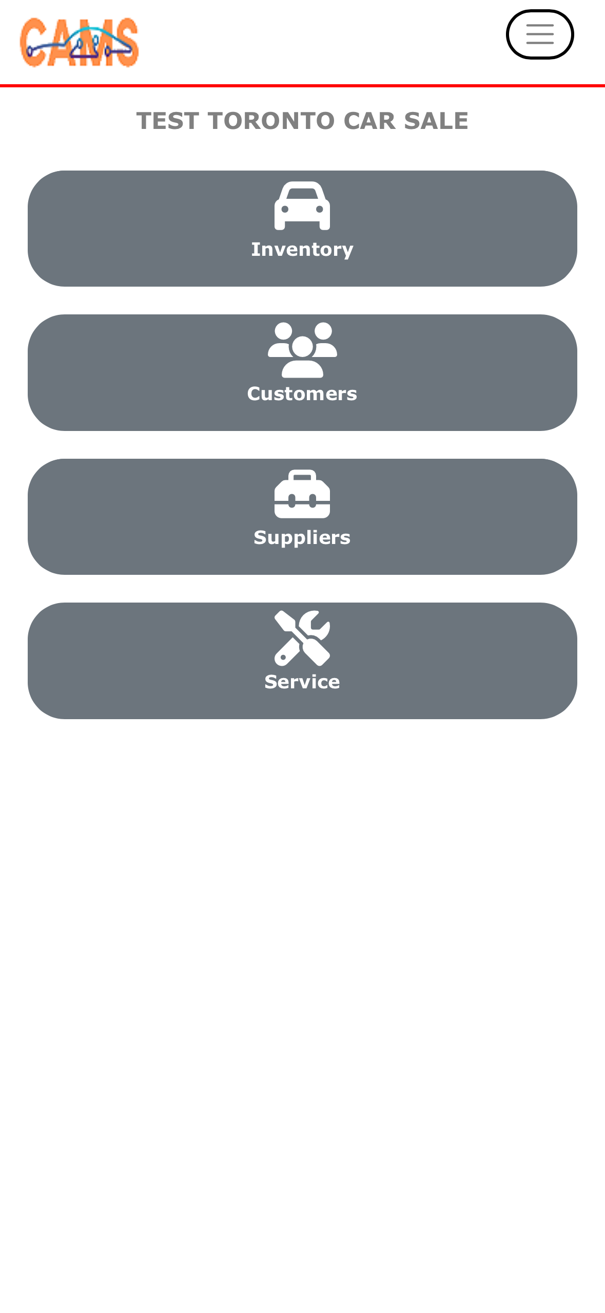 CAMS Mobile Login